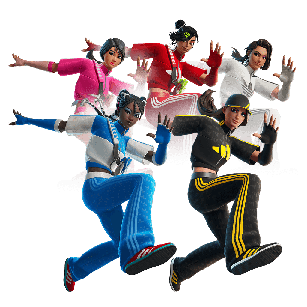 Three Stripe Squad Bundle — Epic Bundles Fortnite cosmetic