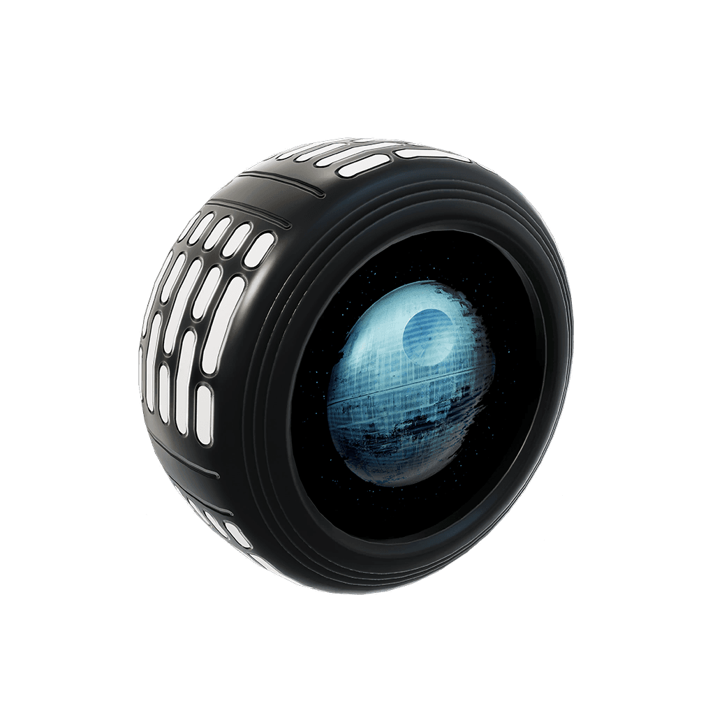 Death Star Wheels — Epic Bundles Fortnite cosmetic
