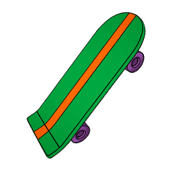 Bart's Skateboard
