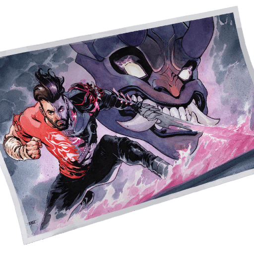 Oni Ascension — Epic Loading Screen Fortnite cosmetic