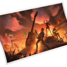 Sundown Showdown — Uncommon Loading Screen Fortnite cosmetic