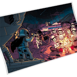 Camp Stormtrooper — Uncommon Loading Screen Fortnite cosmetic
