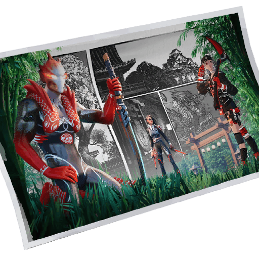 Not Playing Koi — Uncommon Loading Screen Fortnite cosmetic