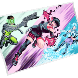 Supernovas, Formation Tau — Uncommon Loading Screen Fortnite cosmetic