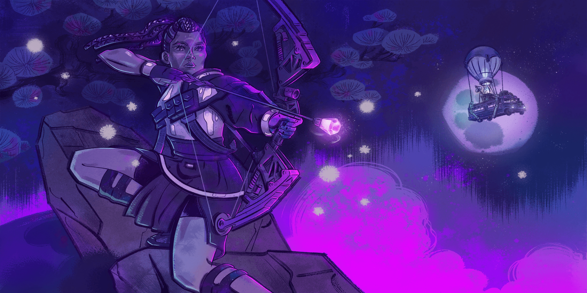Midnight Shot — Uncommon Loading Screen Fortnite cosmetic