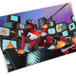 Hell On Wheels — Uncommon Loading Screen Fortnite cosmetic