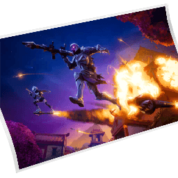 Explosive Landing — Uncommon Loading Screen Fortnite cosmetic