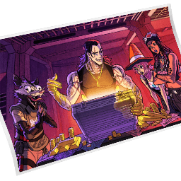 Golden Touch Hoard — Uncommon Loading Screen Fortnite cosmetic