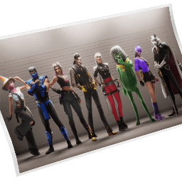 Legends' Lineup — Uncommon Loading Screen Fortnite cosmetic