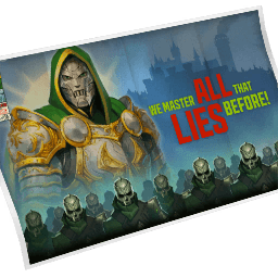 Pandora's Armor Doom — Uncommon Loading Screen Fortnite cosmetic