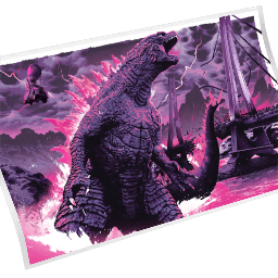 Godzilla — Uncommon Loading Screen Fortnite cosmetic