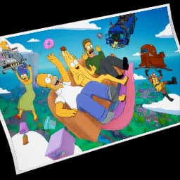 Midair Couch Gag