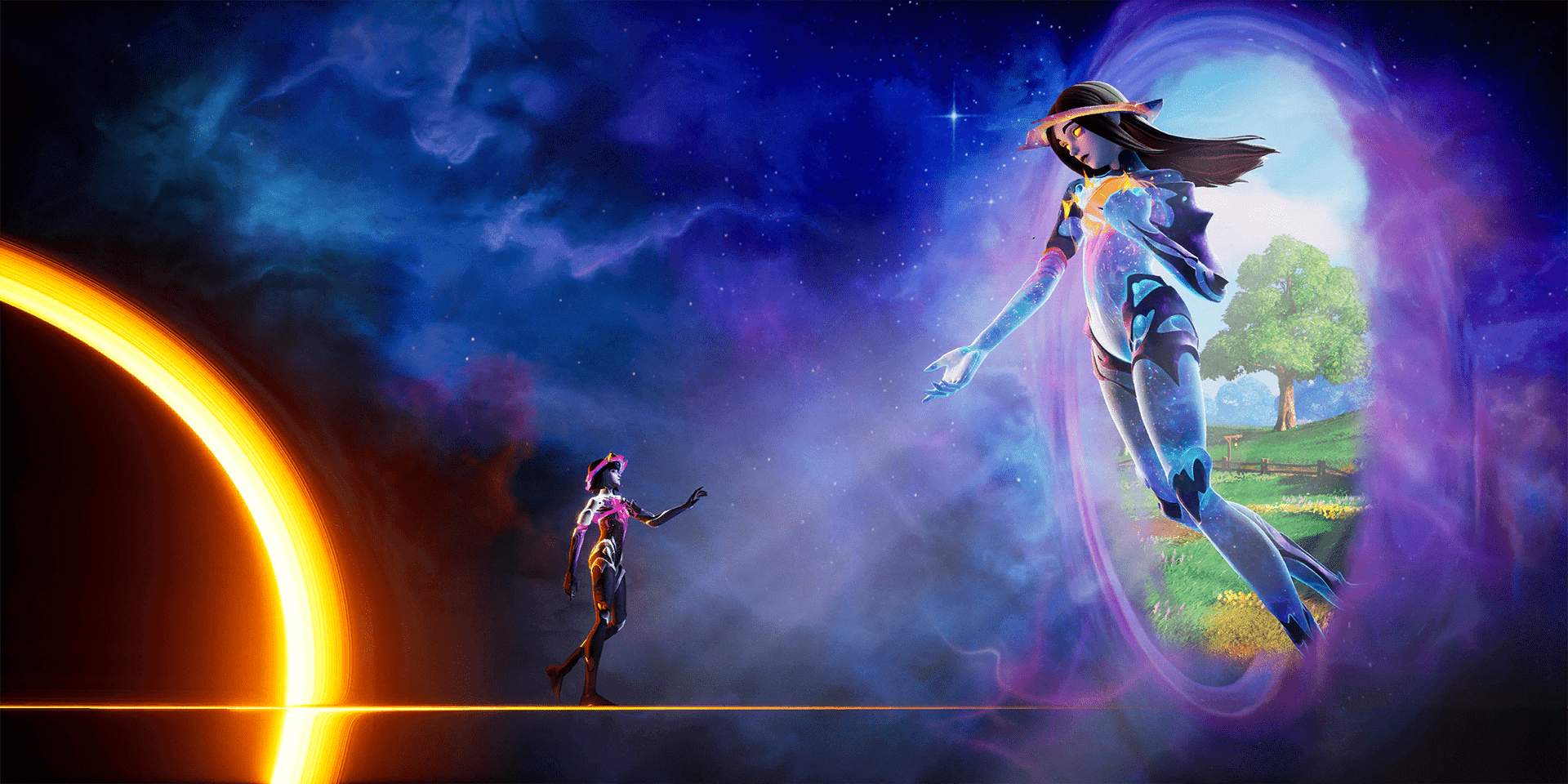 Cosmic Connection — Uncommon Loading Screen Fortnite cosmetic
