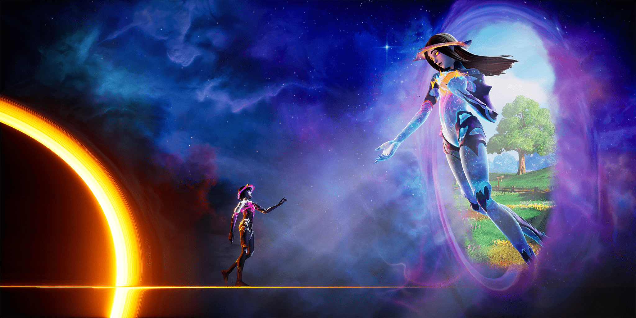 Cosmic Connection — Uncommon Loading Screen Fortnite cosmetic