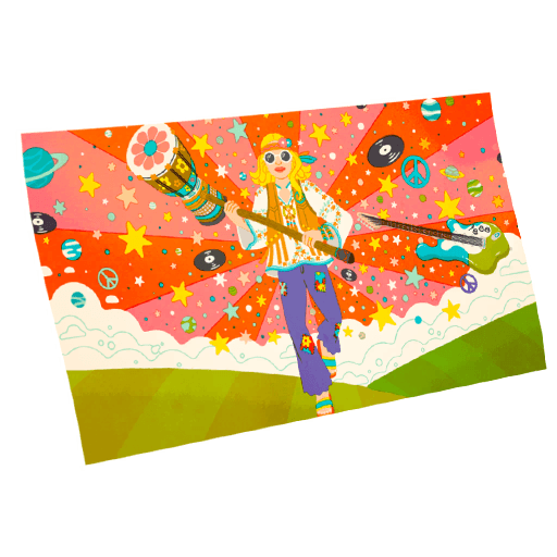 Field of Dreamflowers — Uncommon Loading Screen Fortnite cosmetic