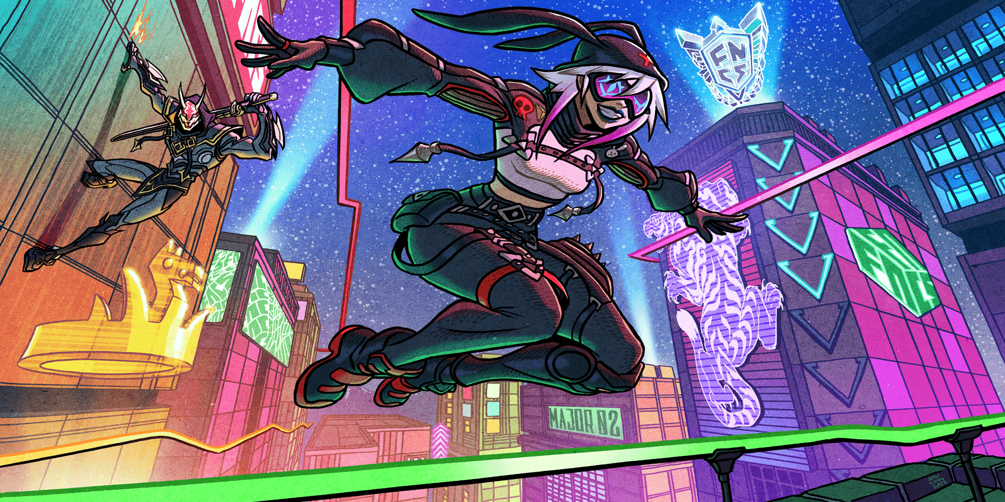 Highwire's Hot Pursuit — Uncommon Loading Screen Fortnite cosmetic