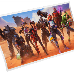 The Wastelanders — Uncommon Loading Screen Fortnite cosmetic