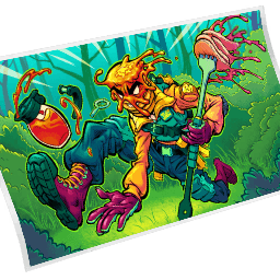 Majorly Mancaked — Uncommon Loading Screen Fortnite cosmetic