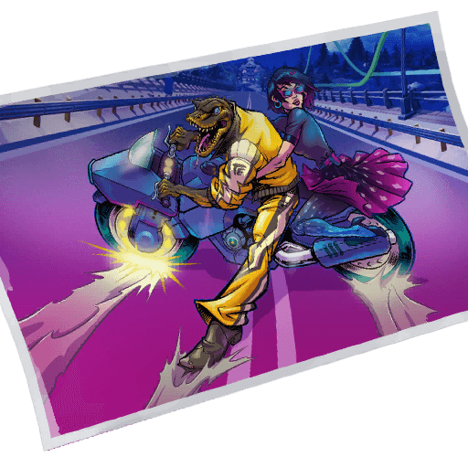Syndicate Slide — Uncommon Loading Screen Fortnite cosmetic