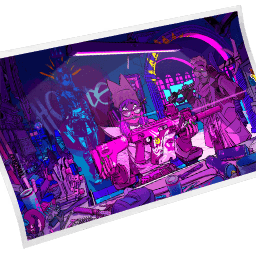 Underground Chic Hope — Uncommon Loading Screen Fortnite cosmetic