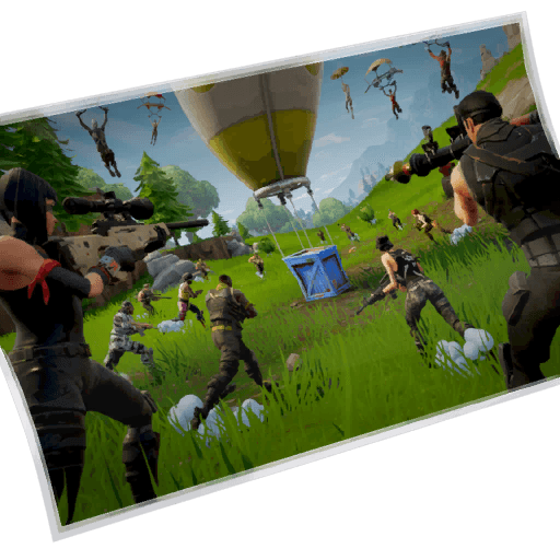 Supply Drop — Uncommon Loading Screen Fortnite cosmetic