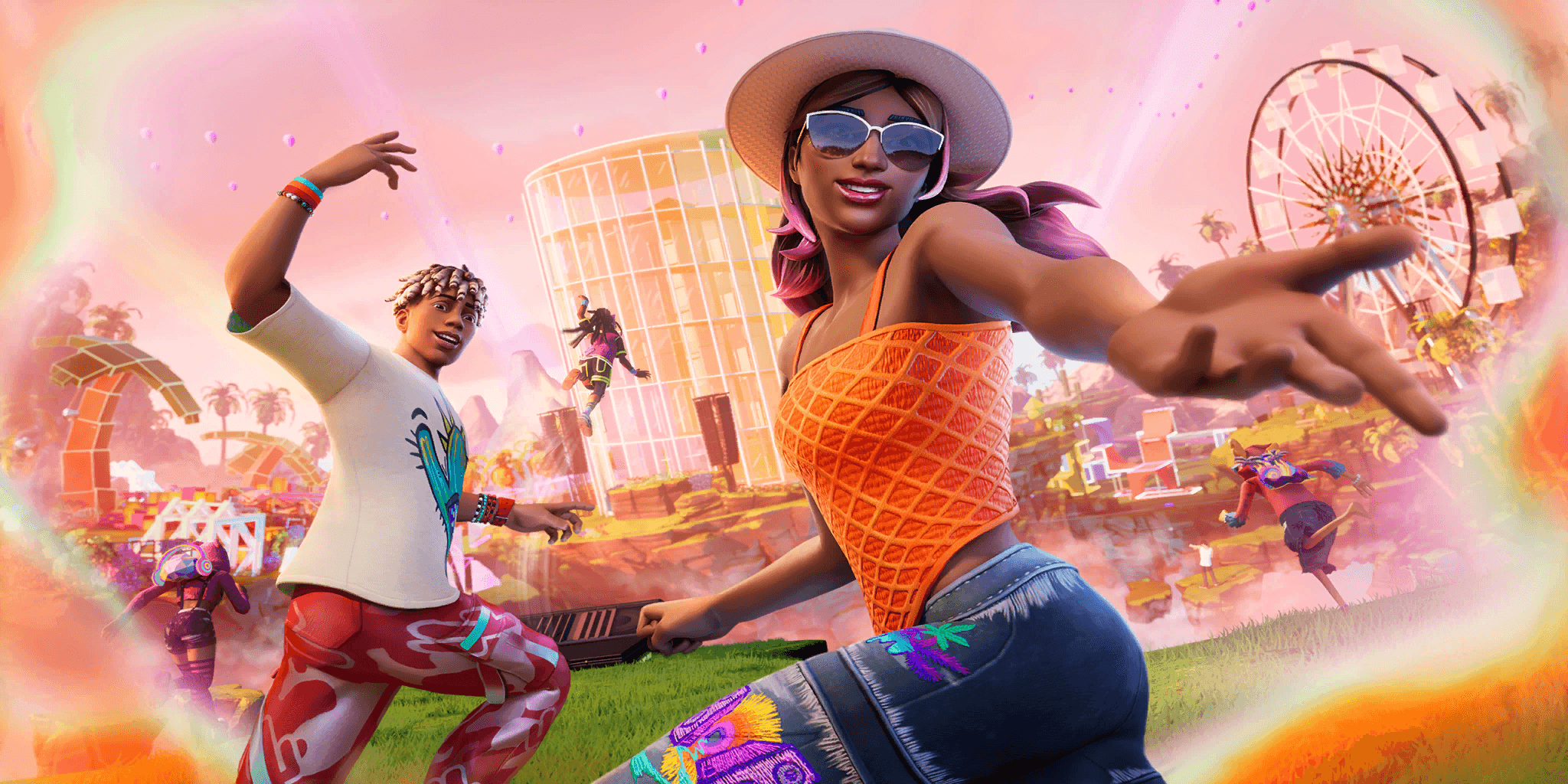 Coachella Island — Uncommon Loading Screen Fortnite cosmetic