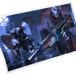 Vengeance Jones — Uncommon Loading Screen Fortnite cosmetic