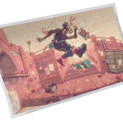 Air Walker Massai — Uncommon Loading Screen Fortnite cosmetic