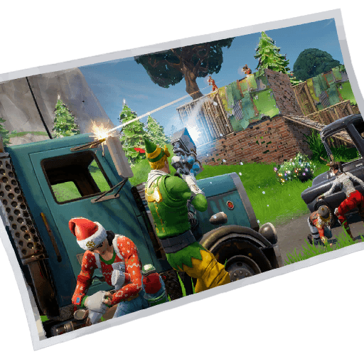 Festive Firefight — Uncommon Loading Screen Fortnite cosmetic