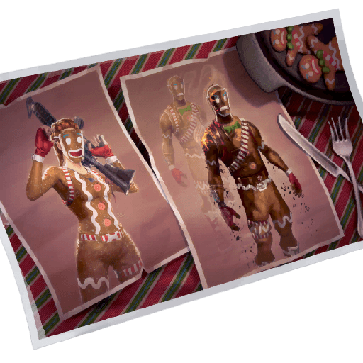 Gingerbread — Uncommon Loading Screen Fortnite cosmetic