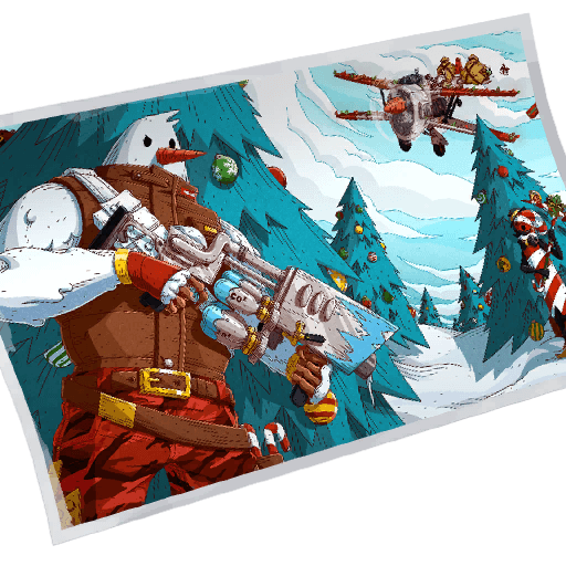 Frost In Action — Uncommon Loading Screen Fortnite cosmetic
