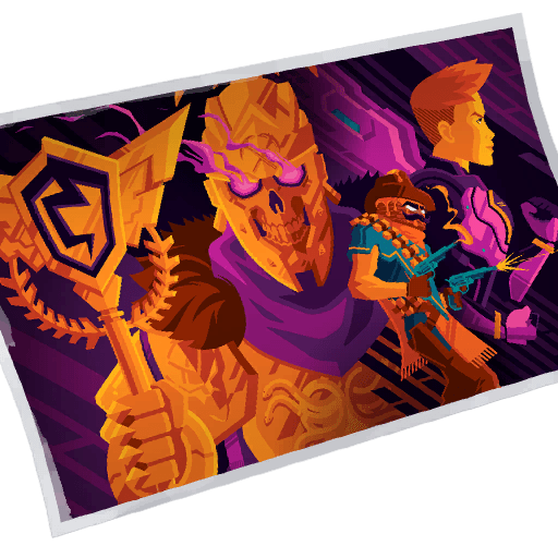 The Axe of Destiny — Uncommon Loading Screen Fortnite cosmetic