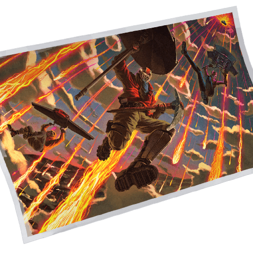 The Sky Is Lava — Uncommon Loading Screen Fortnite cosmetic