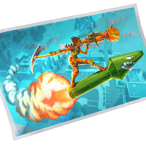 Rocket Ride — Uncommon Loading Screen Fortnite cosmetic