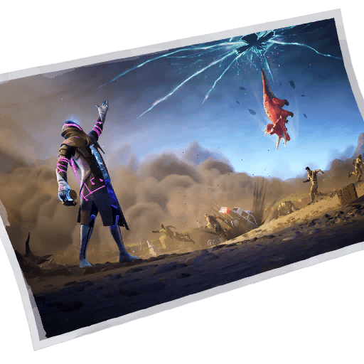 Junk Storm — Uncommon Loading Screen Fortnite cosmetic