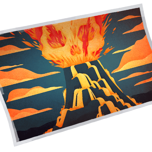 Eruption — Uncommon Loading Screen Fortnite cosmetic