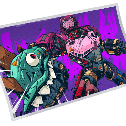 Mecha Punch — Uncommon Loading Screen Fortnite cosmetic