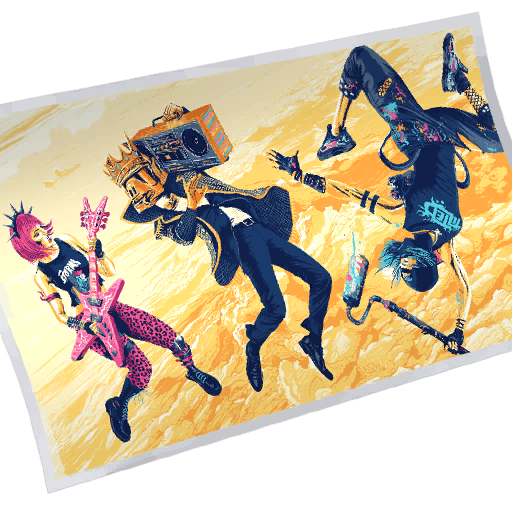 Sky Session — Uncommon Loading Screen Fortnite cosmetic