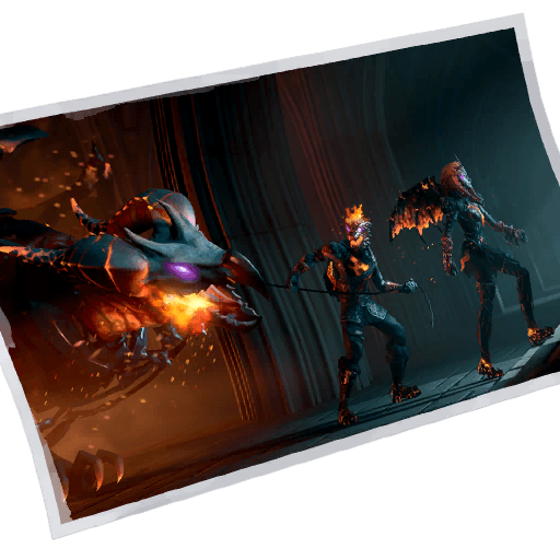 Molten Legends — Uncommon Loading Screen Fortnite cosmetic