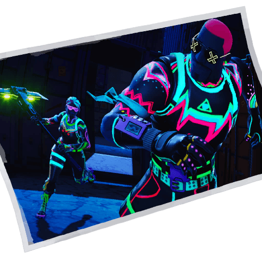 Neon Glow — Uncommon Loading Screen Fortnite cosmetic