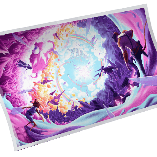 Rotated Rift — Uncommon Loading Screen Fortnite cosmetic