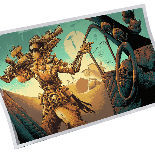 Warrior of the Wastes — Uncommon Loading Screen Fortnite cosmetic