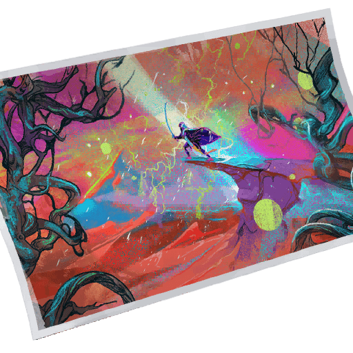 Sideways Survivor — Uncommon Loading Screen Fortnite cosmetic