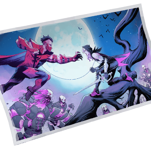 Midnight Showdown — Uncommon Loading Screen Fortnite cosmetic
