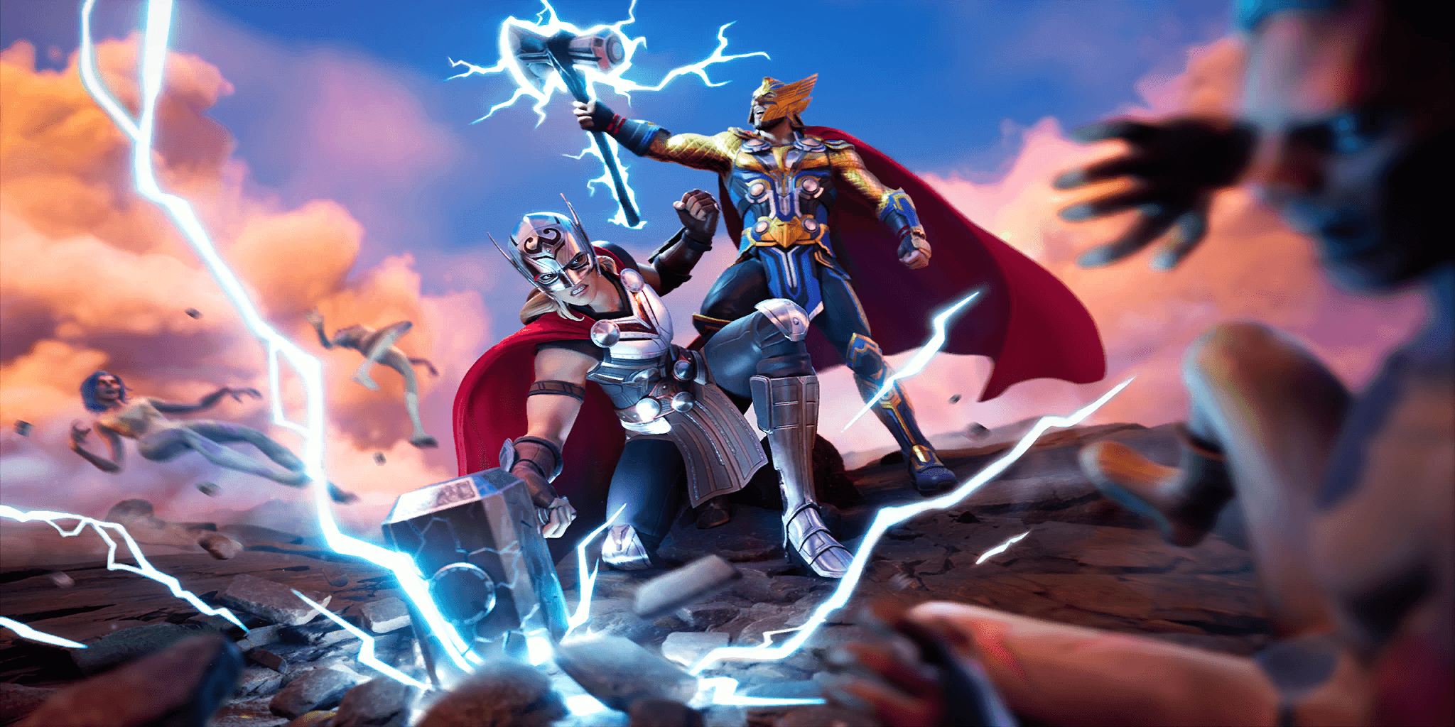 Gods of Thunder — Uncommon Loading Screen Fortnite cosmetic
