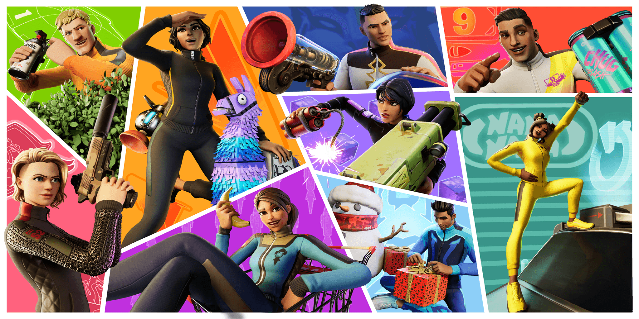 The Gang's All Here — Uncommon Loading Screen Fortnite cosmetic