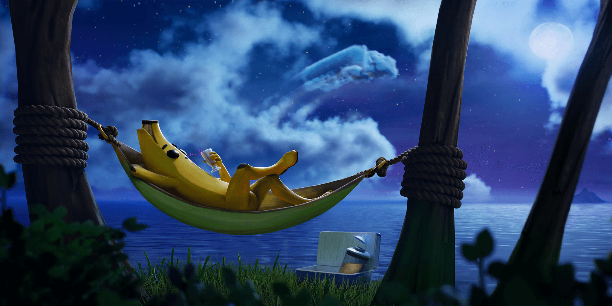 Nana-Nana Hammock — Uncommon Loading Screen Fortnite cosmetic