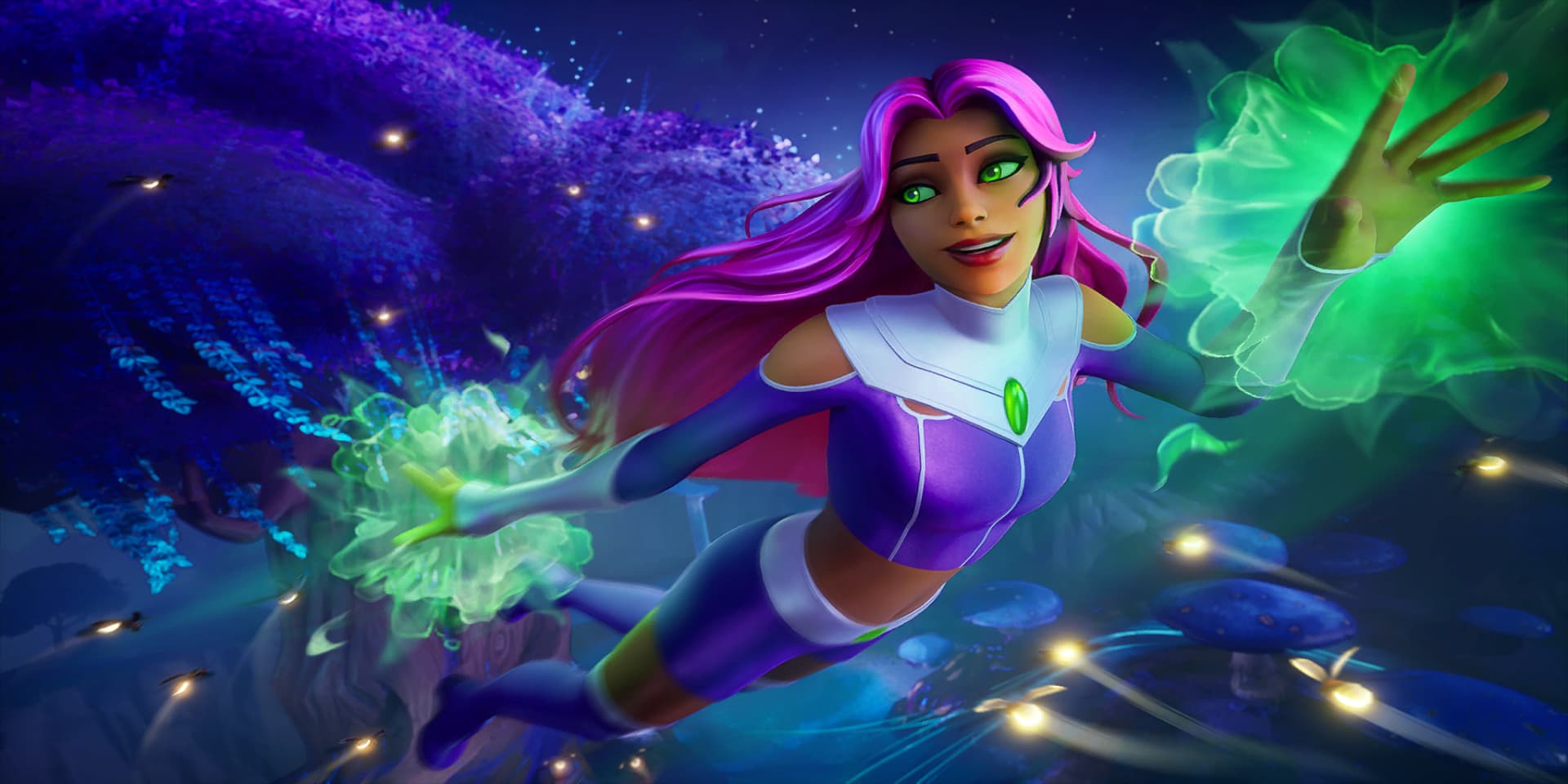Starfire Flies — Uncommon Loading Screen Fortnite cosmetic