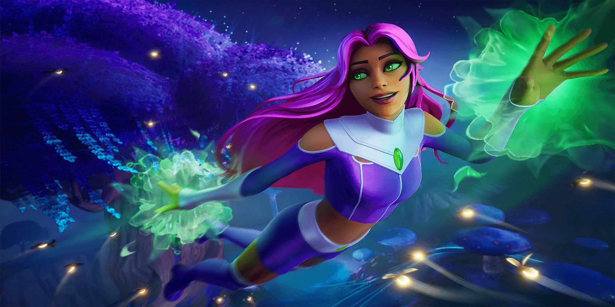 Starfire Flies — Uncommon Loading Screen Fortnite cosmetic