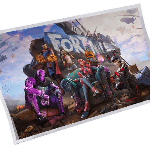 Welcome to the Resistance — Uncommon Loading Screen Fortnite cosmetic